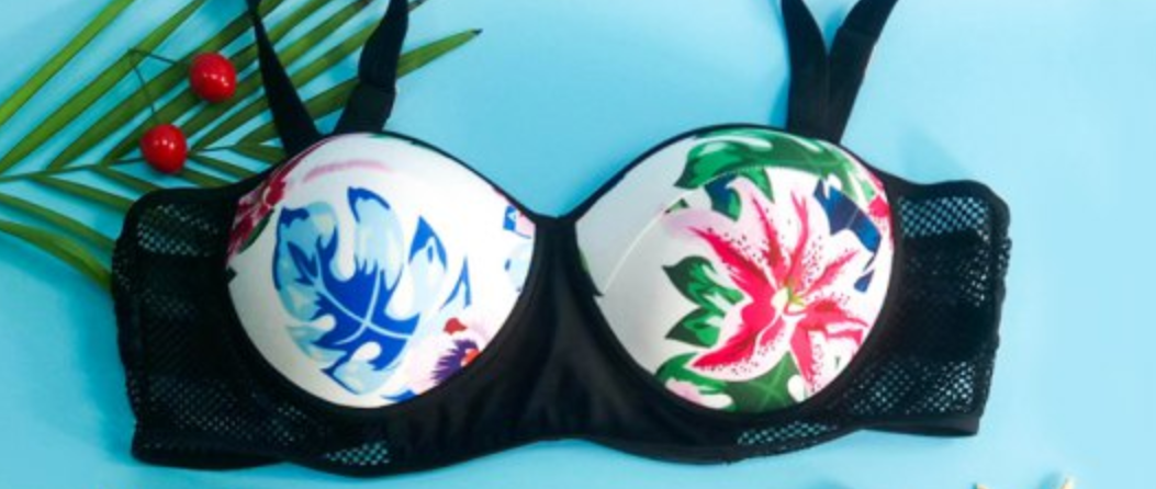 Bathers • Plus Size Floral Bikini Swimsuit