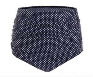 Bathers Plus Size High Waisted Polka Dot Bikini Swimsuit