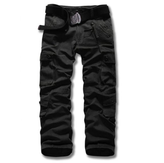 Mens Cargo Pants • Black