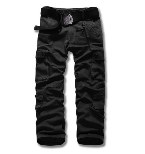 Mens Cargo Pants • Black