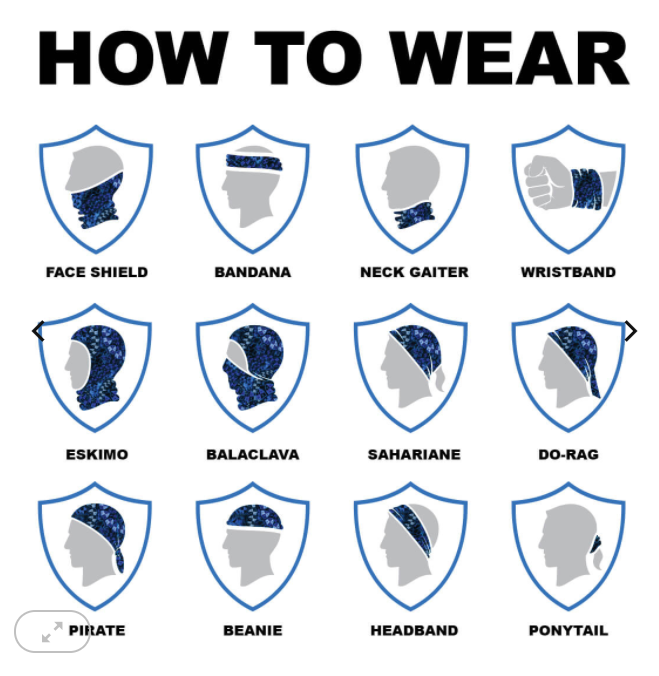 Face Shield/ Tubular Bandana • Jokestar