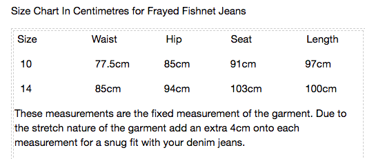 Womens Frayed Fishnet Skinny Jeans