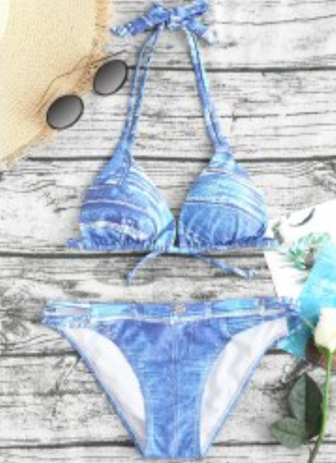 Bathers Swimwear • Denim Look Bikini
