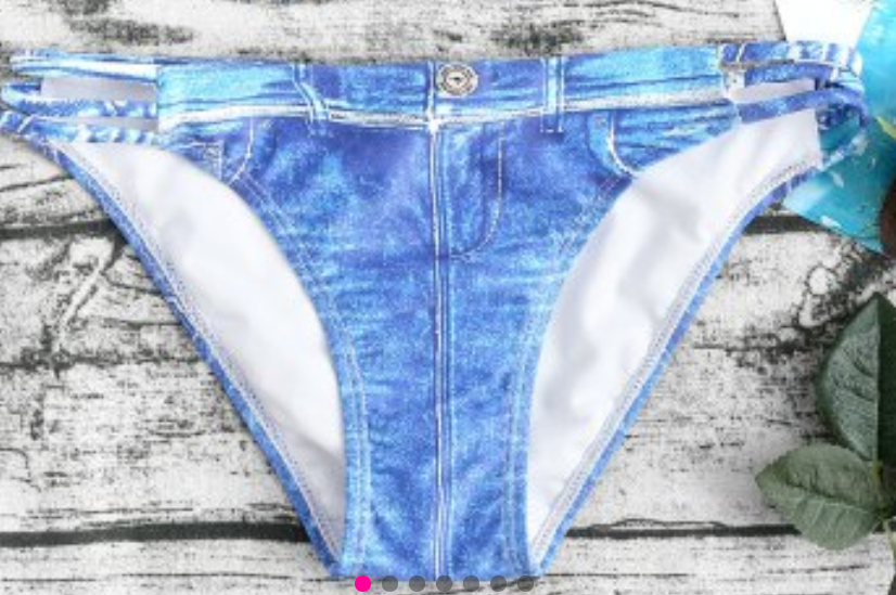Bathers/ Swimwear • Denim Look Bikini