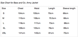 Men's Jacket • Army Jacket • Khaki