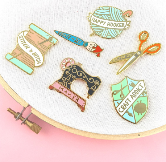 
Jubly Umph Lapel Pin • Craft Addict