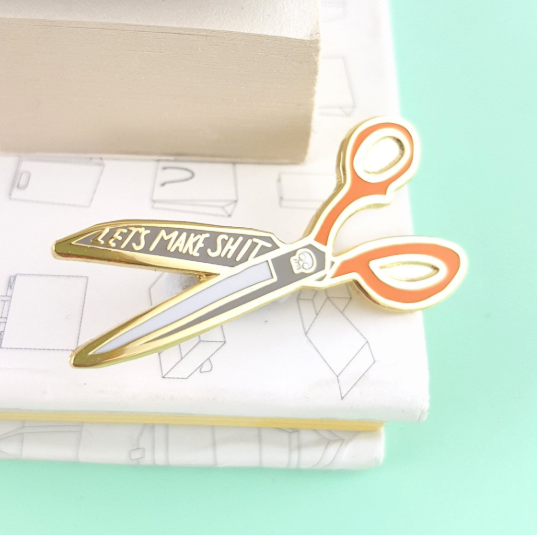 Jubly Umph Lapel Pin • Lets Make Shit