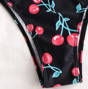 Bathers • Cherry Print One Piece Swimsuit