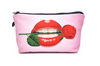Cosmetic Bag • Lips with Rose