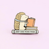 Lapel Pin • Just One More Page