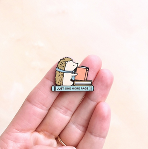 Lapel Pin • Just One More Page