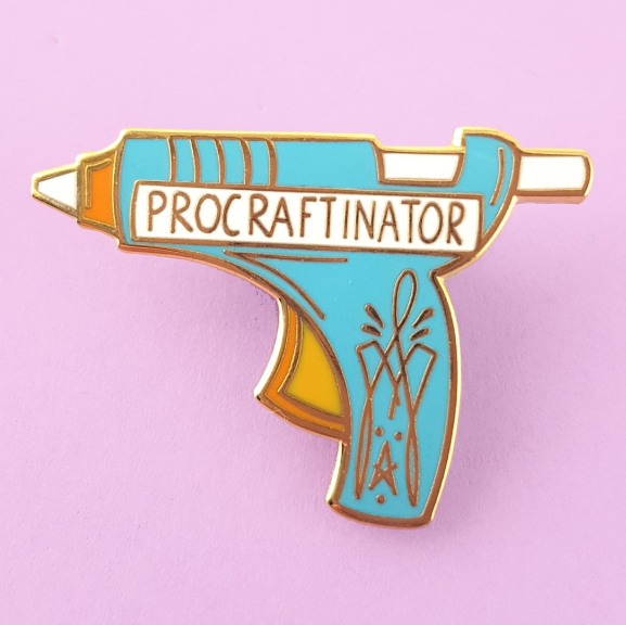 Lapel Pin • Procraftinator