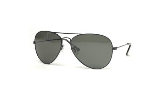 Sunglasses • Black Aviator Style