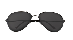 Sunglasses • Black Aviator Style