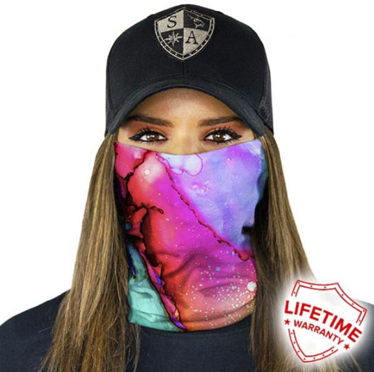 Face Shield / Tubular Bandana • Watercolour