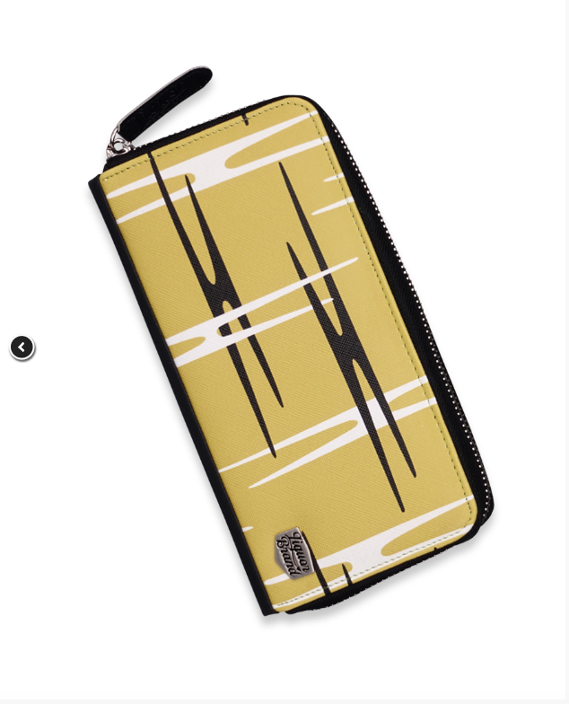 Womens Wallet Liquorbrand Atomic Yellow