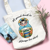 Jubly Umph Tote Bag • A Good Book is Always too Short