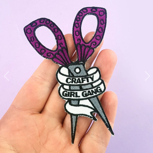 Jubly Umph Embroidered Patch • Crafty Girl Gang