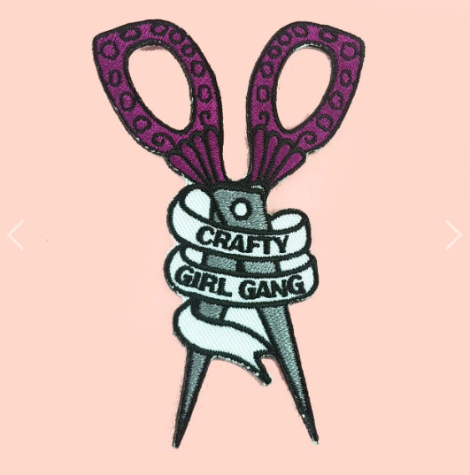 Jubly Umph Embroidered Patch • Crafty Girl Gang