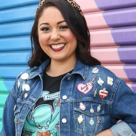 Jubly Umph Embroidered Patch • Fuck Off Heart