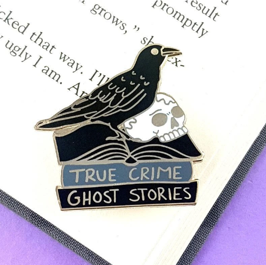 Jubly Umph Lapel Pin • Black Raven Reader