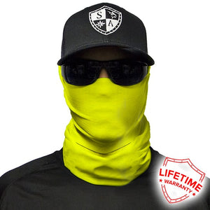 Face Shield Bandana •Safety Yellow