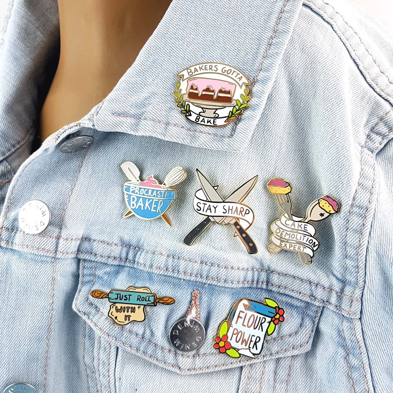 Jubly Umph Lapel Pin • Just Roll With It