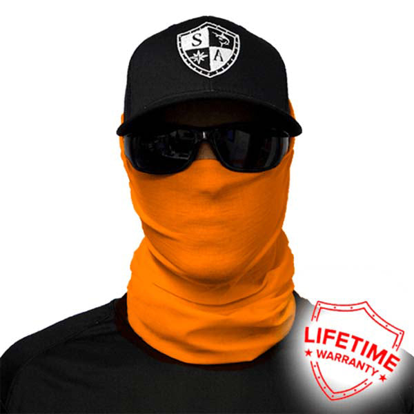 Face Shield Bandana  •Safety Orange