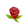 Erstwilder Brooch Painted Rose Mini