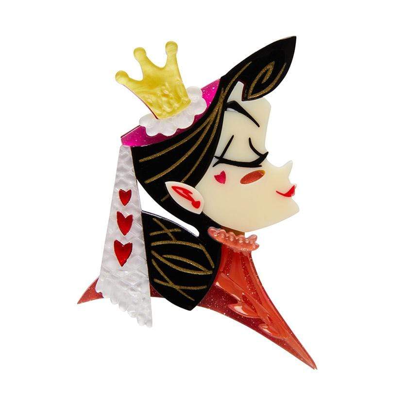 Erstwilder Brooch Queen Of Hearts