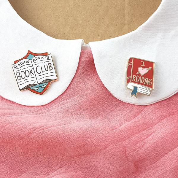 Jubly Umph Lapel Pin • I Heart Reading