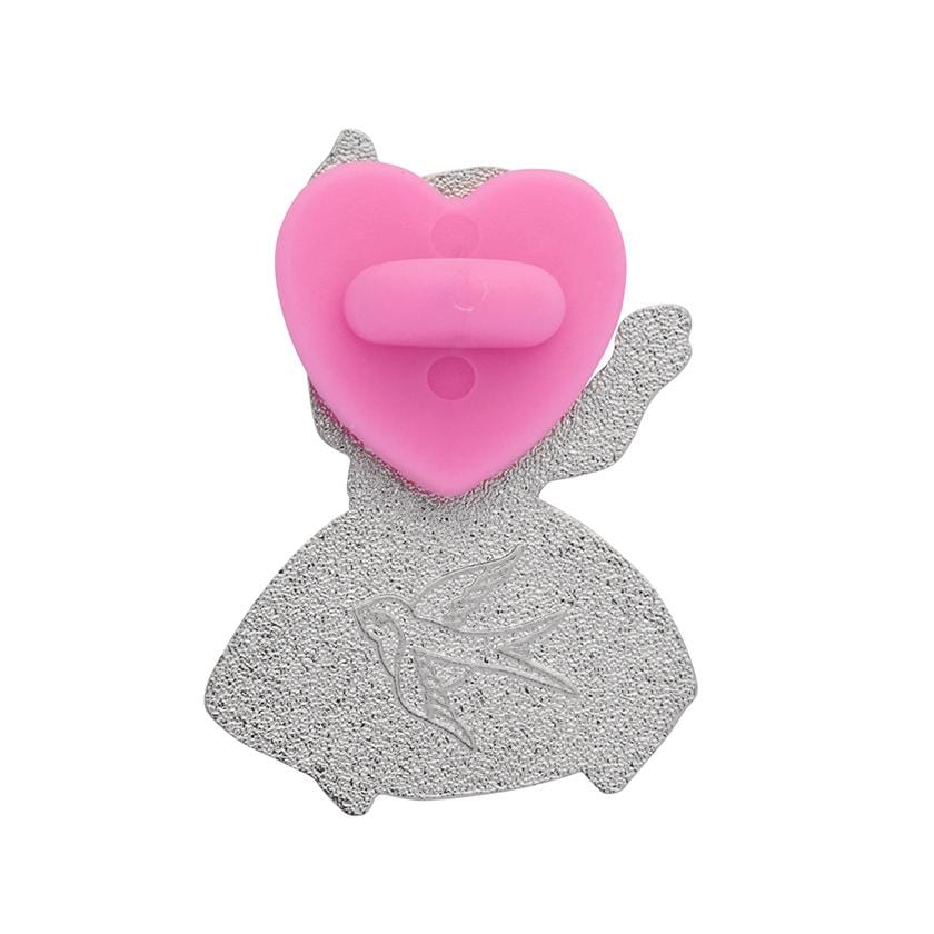 Erstwilder Alice Down The Rabbit Hole Enamel Pin