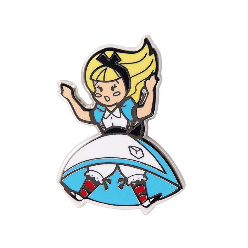 Erstwilder Alice Down The Rabbit Hole Enamel Pin