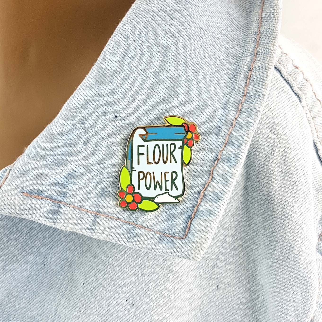 Jubly Umph Lapel Pin • Flour Power