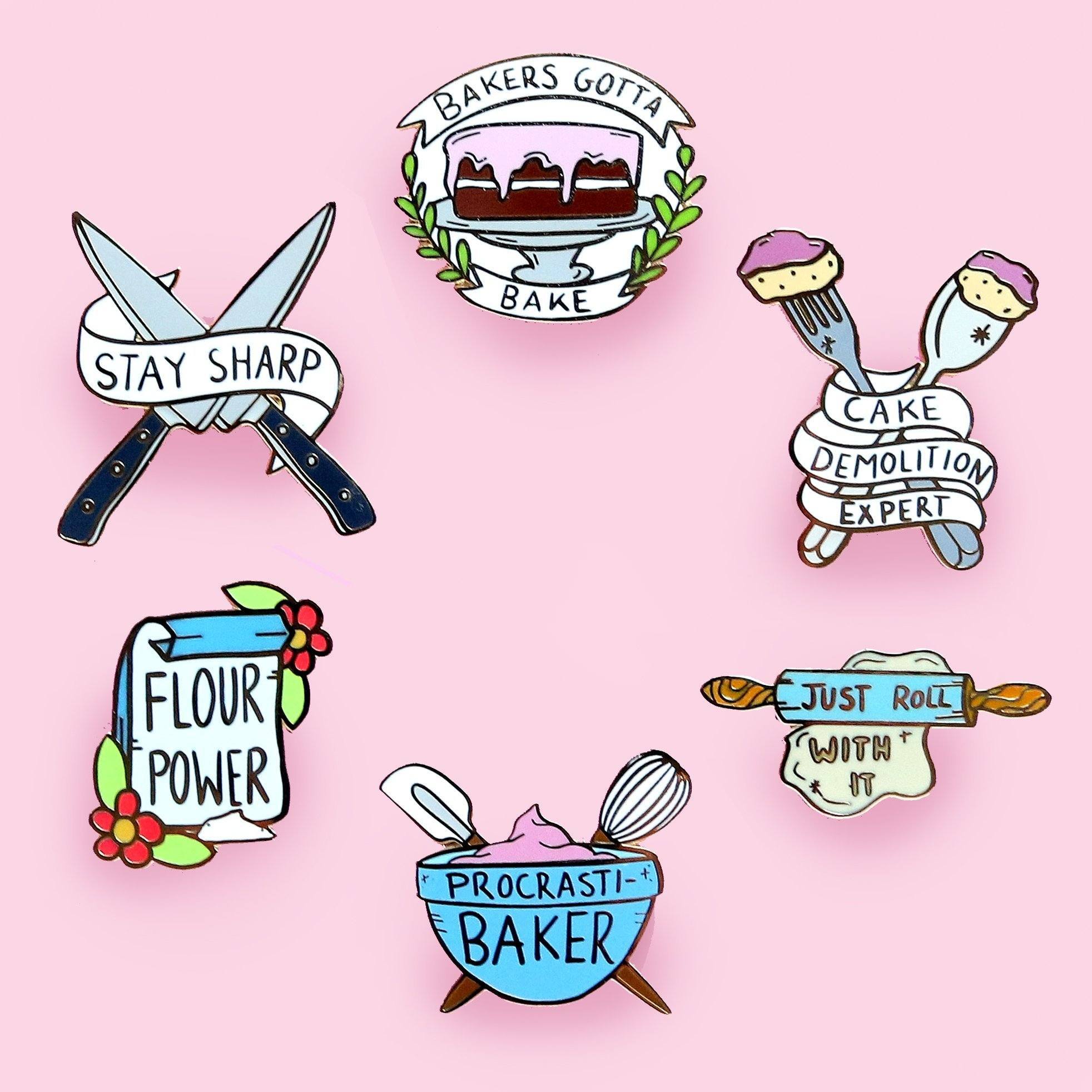 Jubly Umph Lapel Pin • Just Roll With It