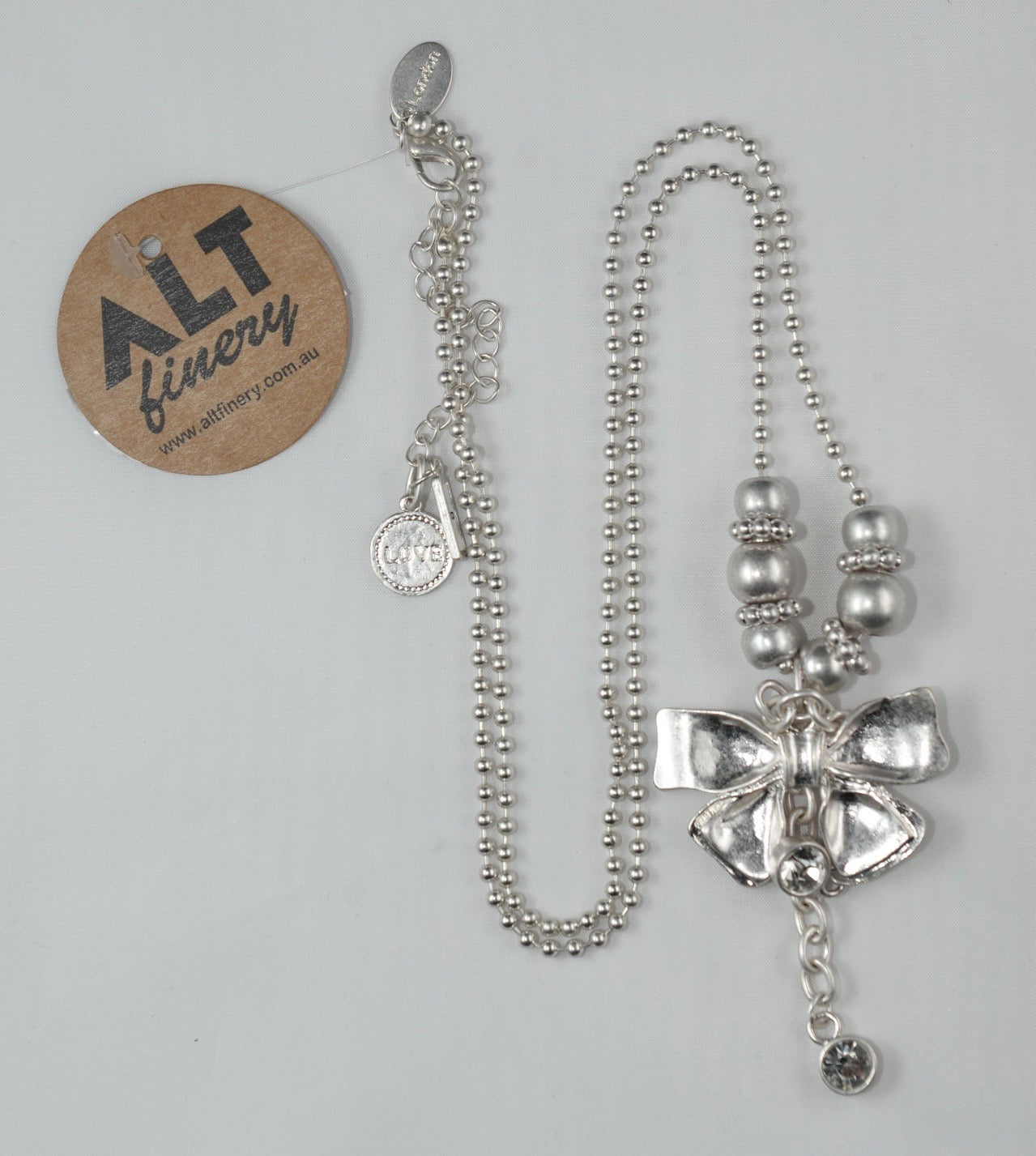 Necklace Bow Pendant