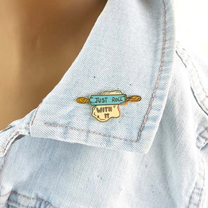 Jubly Umph Lapel Pin • Just Roll With It