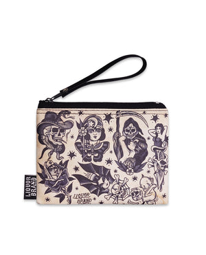 Liquorbrand Makeup and Coin Purse Traditional Flash