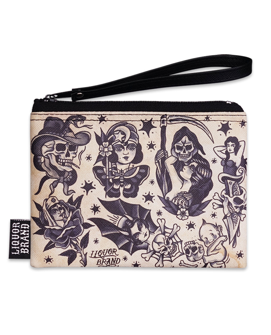 Liquorbrand Makeup and Coin Purse Traditional Flash