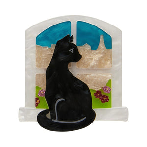 Erstwilder Brooch • Le Chat Le Reveur