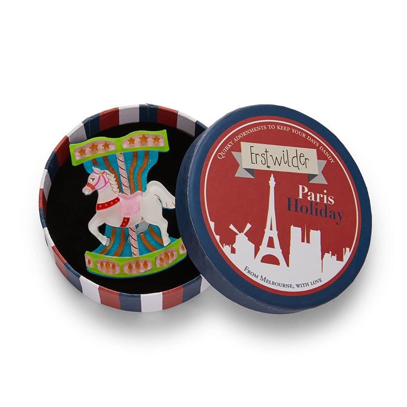 Erstwilder Brooch • Trocadero Carousel