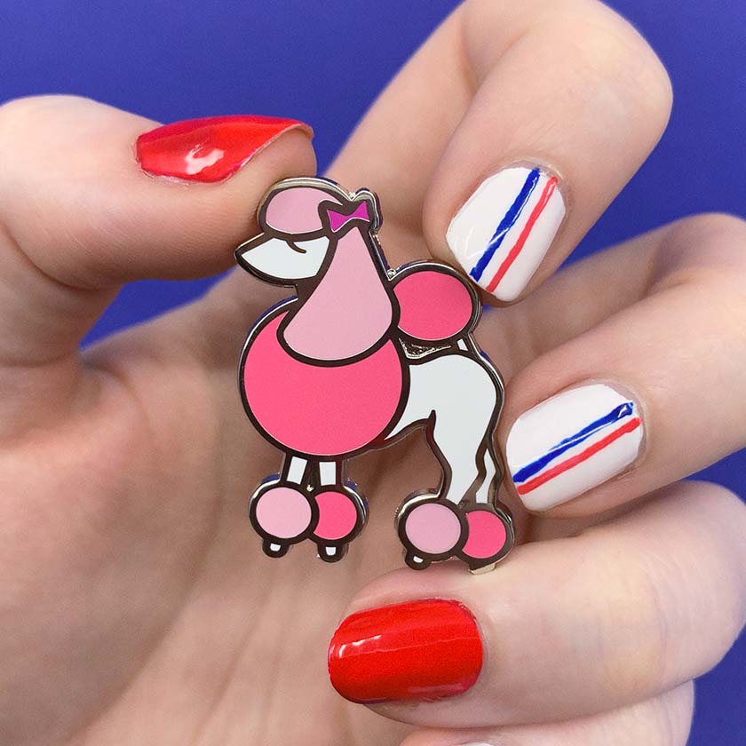 Erstwilder MADAME CANICHE Enamel Pin