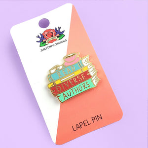 Jubly Umph Lapel Pin • Read Diverse Books